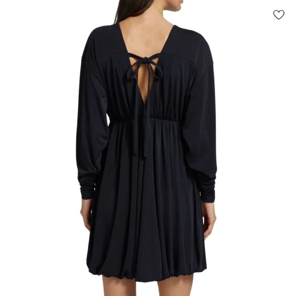 Cinq à Sept Destiny Plunge Mini Dress Navy NWT - Picture 2 of 9